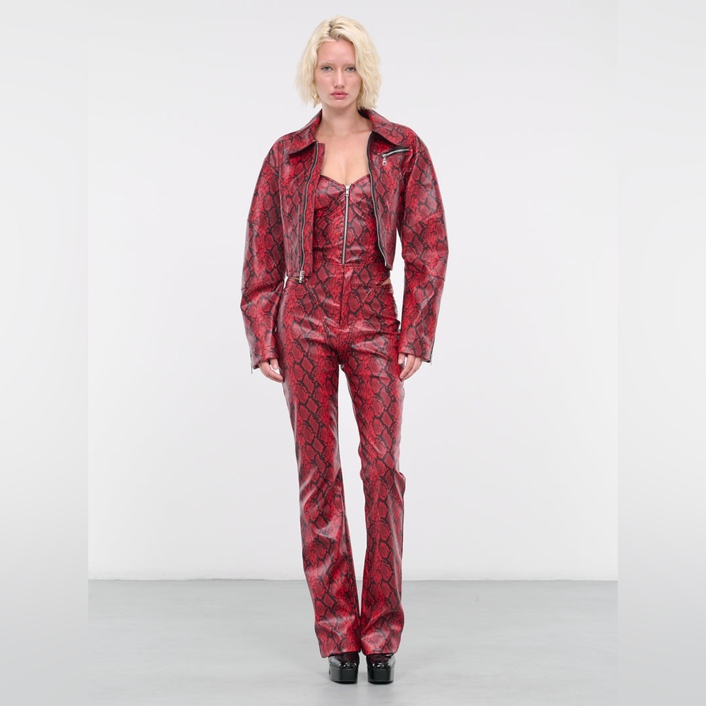 Puppets and Puppets Blood Red Rosalia Bodysuit